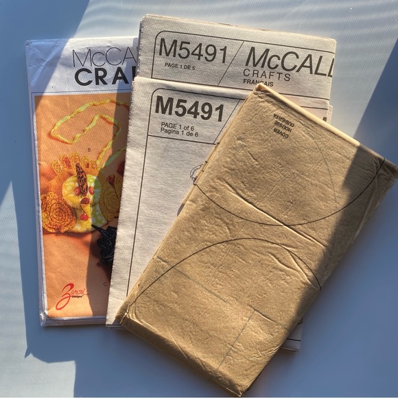 🪡 McCall’s Craft Bird Purses Sewing Pattern 5491 - Picture 4 of 5